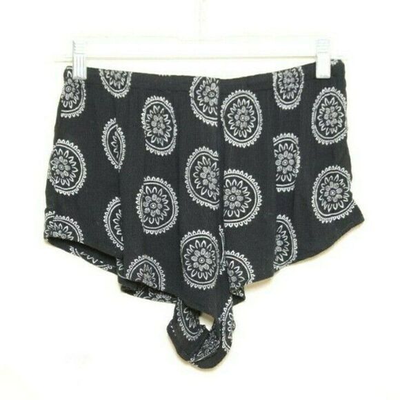 AMUSE SOCIETY SHORTS DESERT SUNRISE BLACK PRINT - Picture 5 of 9
